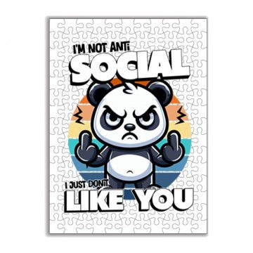i'm not antisocial panda...