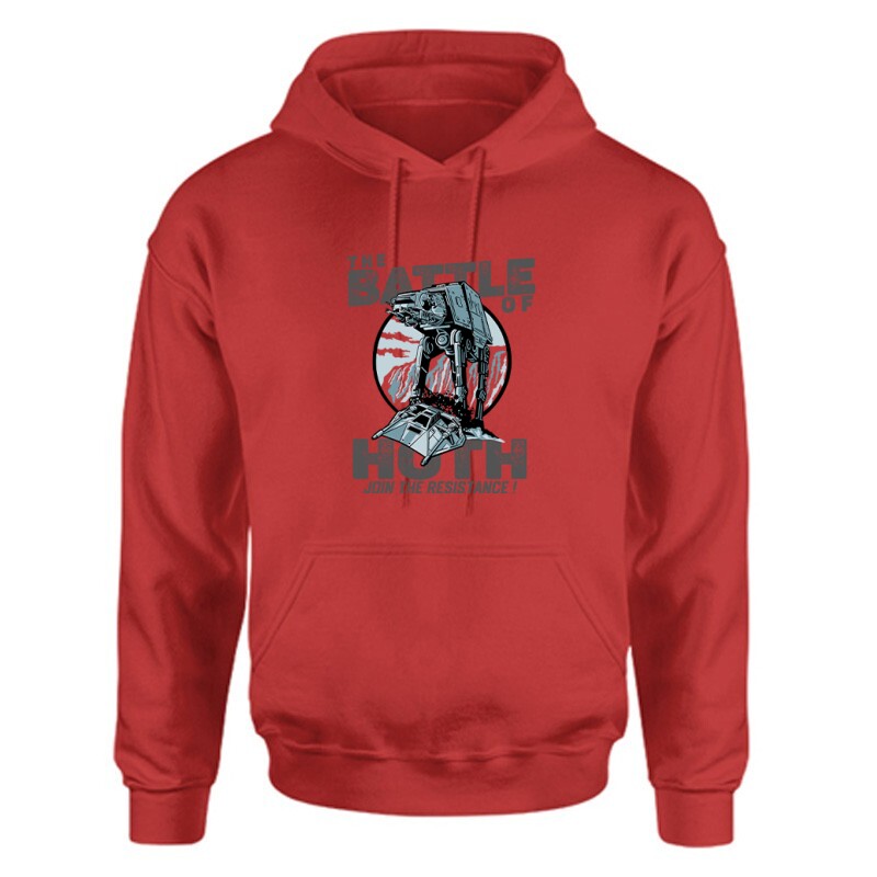 The Battle of hoth Unisex Kapucnis Pulcsi