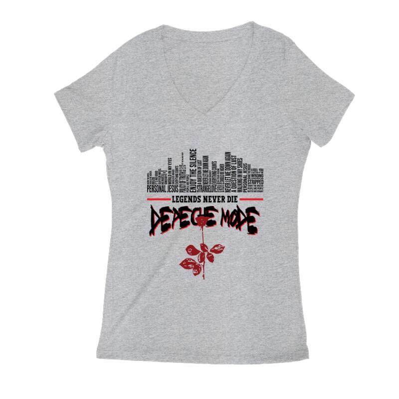 Legend Never Die DM Női V Kivágott póló