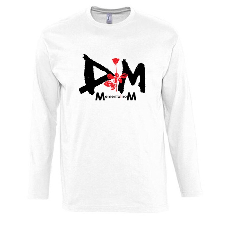 Memento Mori Text Hosszú Ujjú Póló
