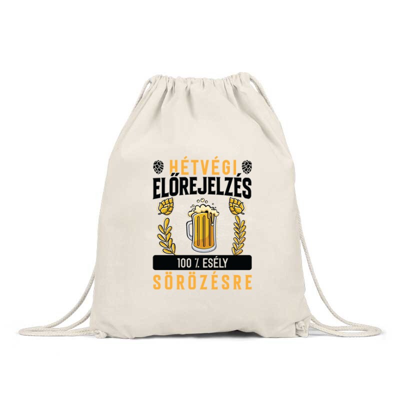 Hétvégi előrejelzés - Sörözés Hátizsák