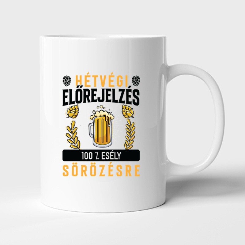 Hétvégi előrejelzés - Sörözés Bögre