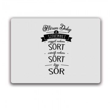 Három dolog a szívemhez -...