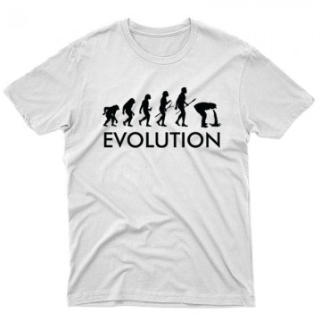 Evolution - hányás Unisex Póló