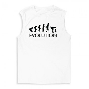 Evolution - hányás Férfi Trikó