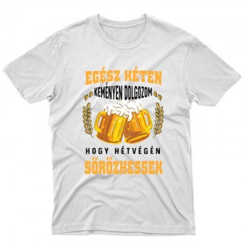 Keményen dolgozok hogy...