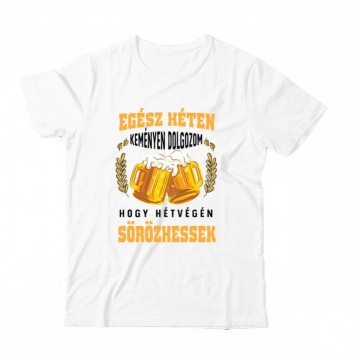 Keményen dolgozok hogy...