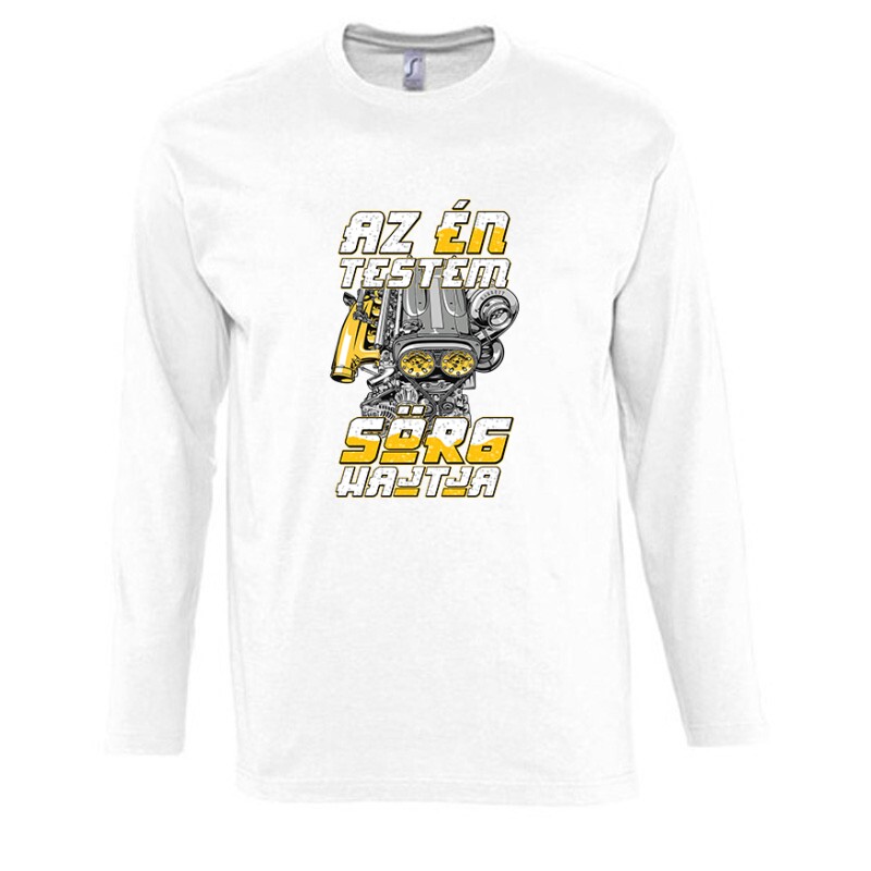 Sör6 Hajtja Hosszú Ujjú Póló
