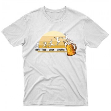 Sörpéntek Unisex Póló