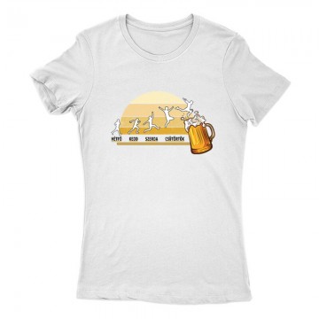 Sörpéntek Női Póló