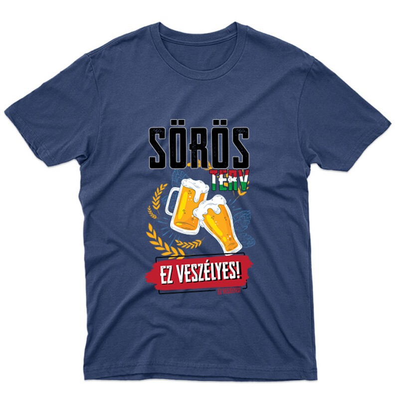 Sörös Terv Unisex Póló