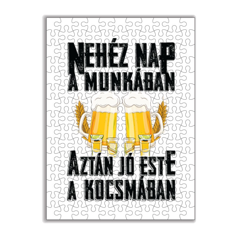 Jó este a kocsmában - Sör Puzzle