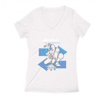 Aang Női V Kivágott póló