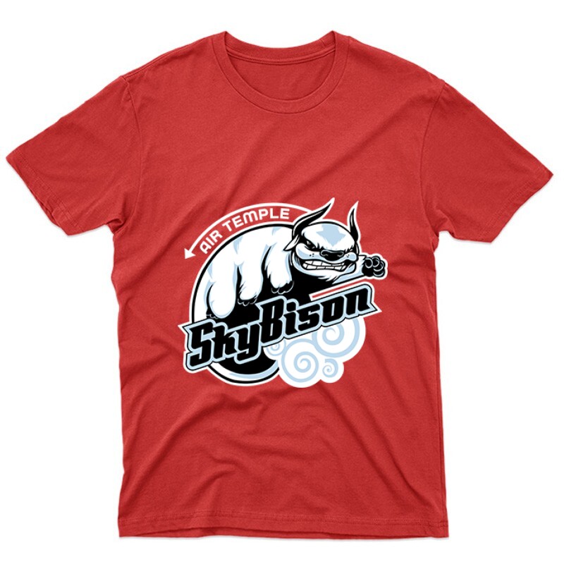 Skybison- Az utolsó léghajlító Unisex Póló