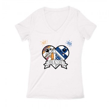 You R2 Cute Női V Kivágott...