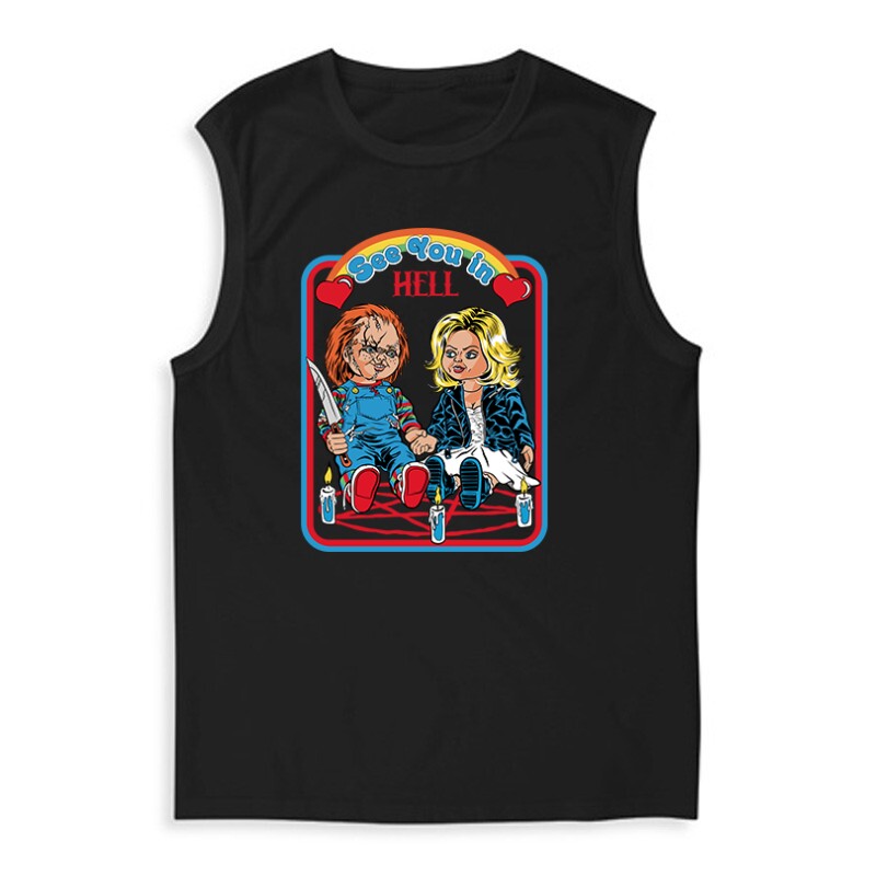 See you in hell Férfi Trikó
