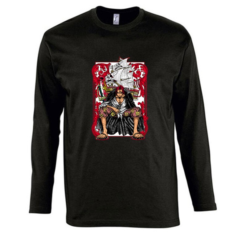 One Piece - Shanks Hosszú Ujjú Póló