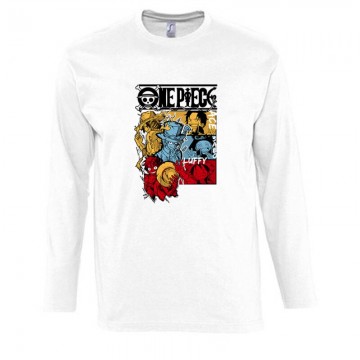 Luffy Saboace Hosszú Ujjú Póló