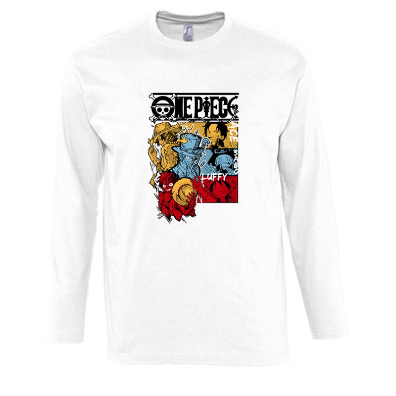 Luffy Saboace Hosszú Ujjú Póló