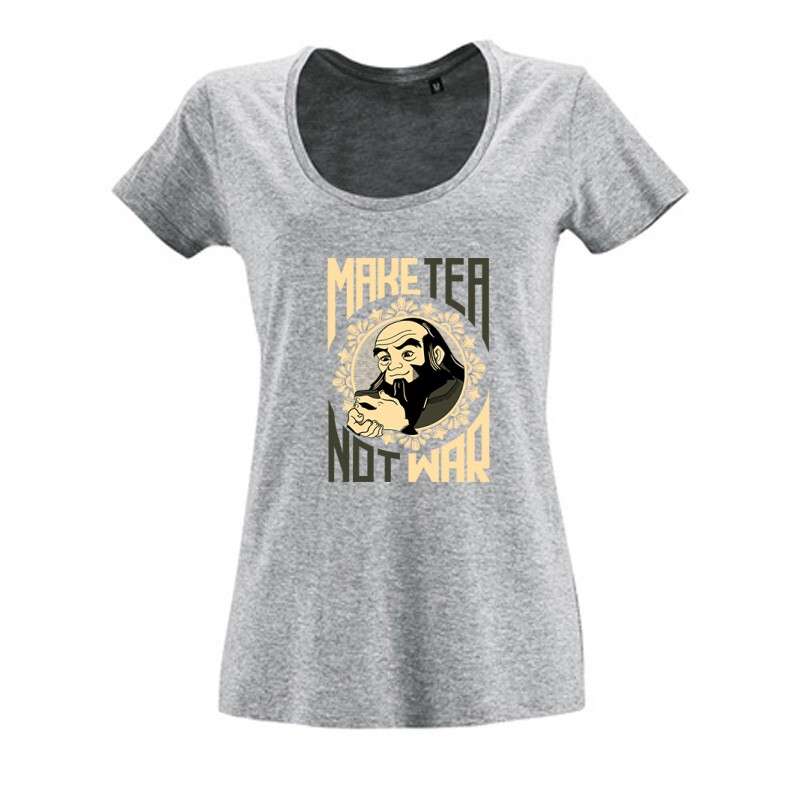 Make Tee Not War - Az utolsó léghajlító Női O Nyakú Póló