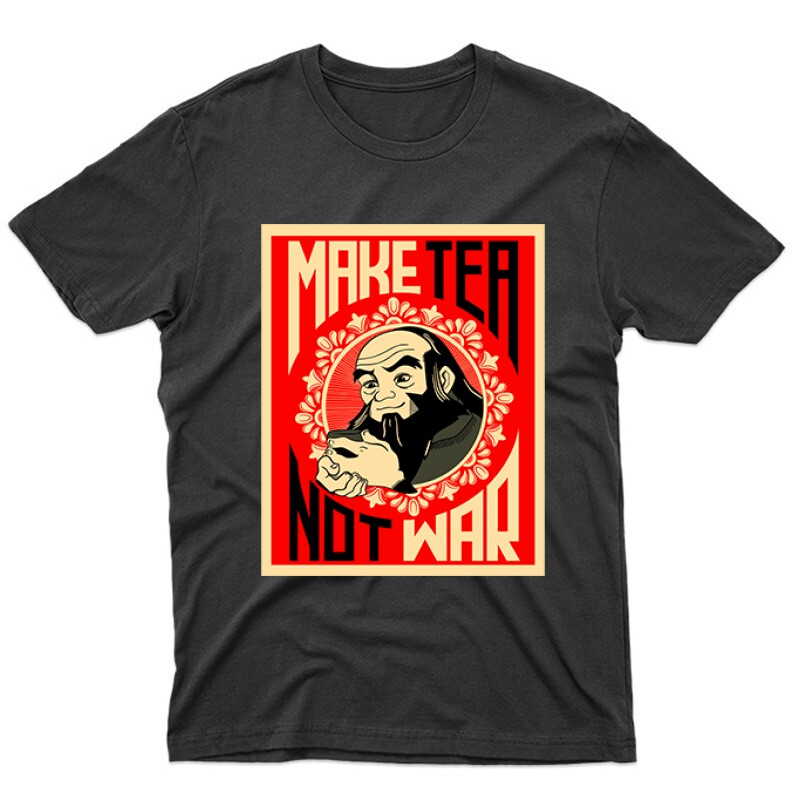 Make Tee Not War Color - Az utolsó léghajlító Unisex Póló