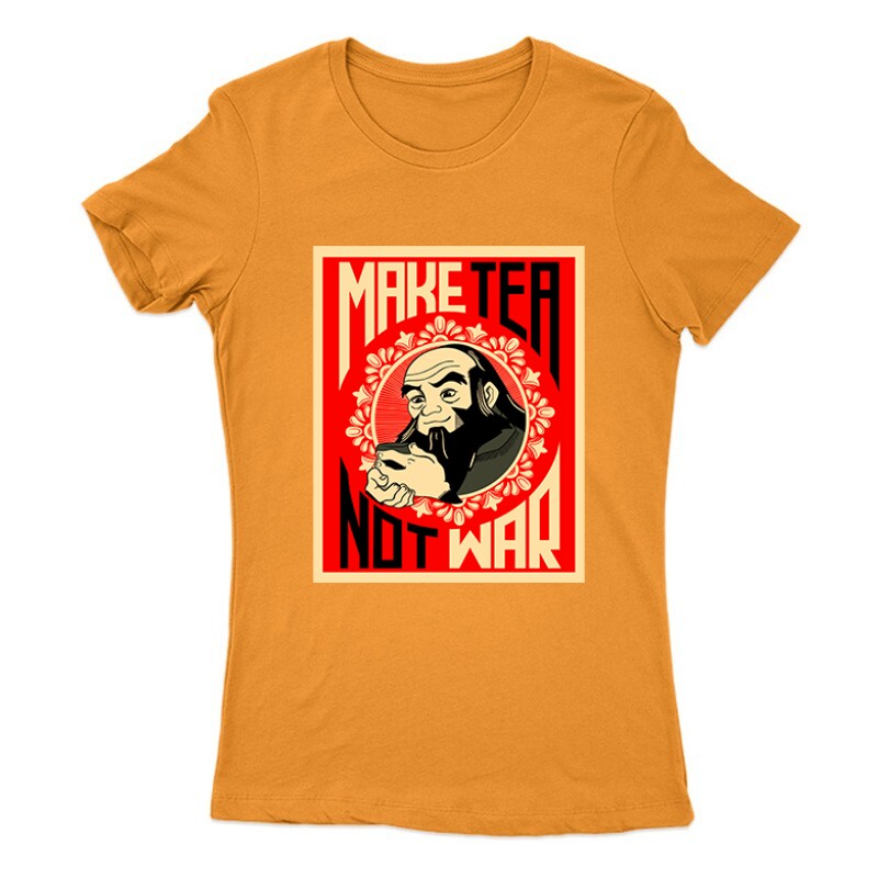 Make Tee Not War Color - Az utolsó léghajlító Női Póló