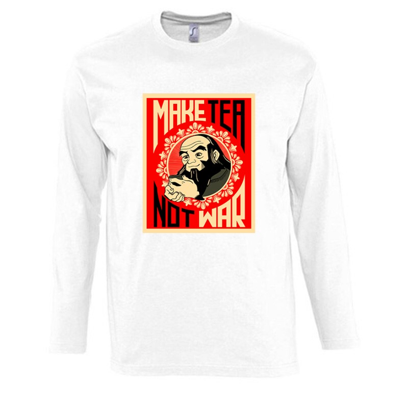 Make Tee Not War Color - Az utolsó léghajlító Hosszú Ujjú Póló