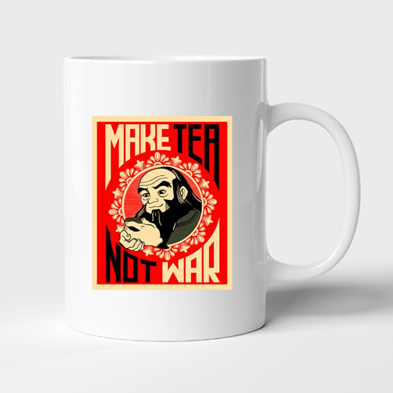 Make Tee Not War Color - Az utolsó léghajlító Bögre