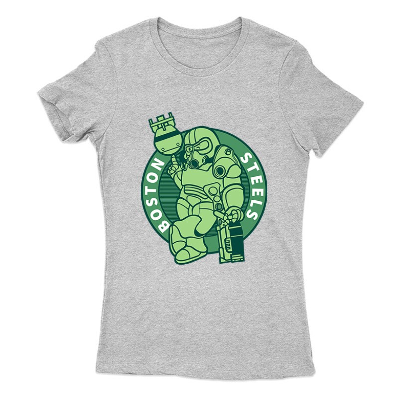Fallout- Boston Steel Női Póló