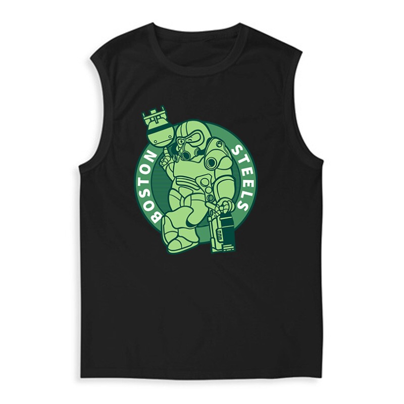 Fallout- Boston Steel Férfi Trikó