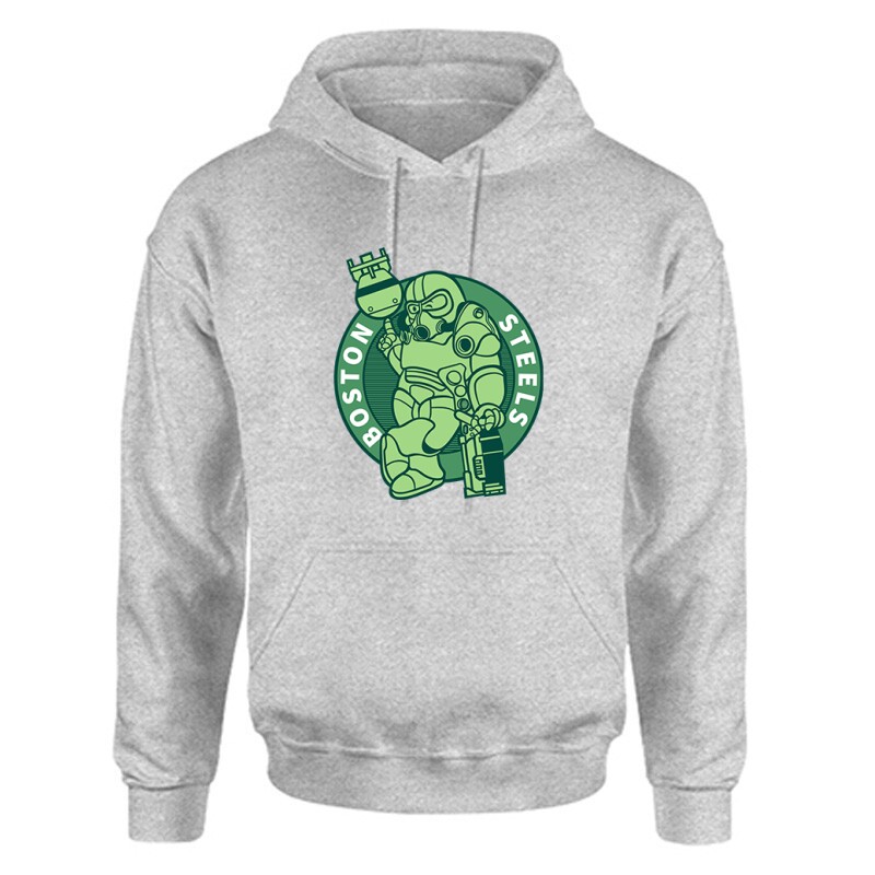 Fallout- Boston Steel Unisex Kapucnis Pulcsi