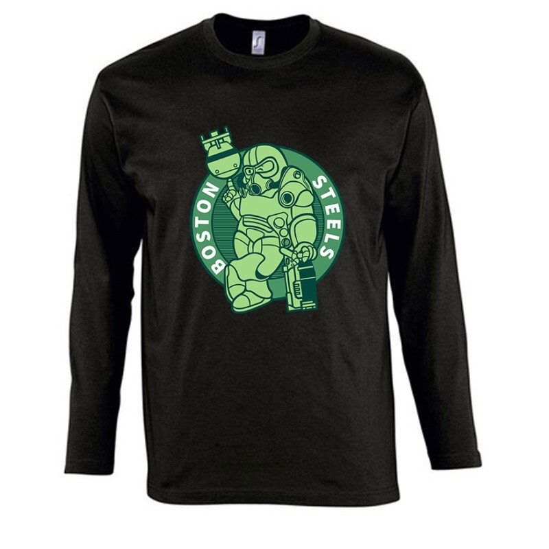 Fallout- Boston Steel Hosszú Ujjú Póló
