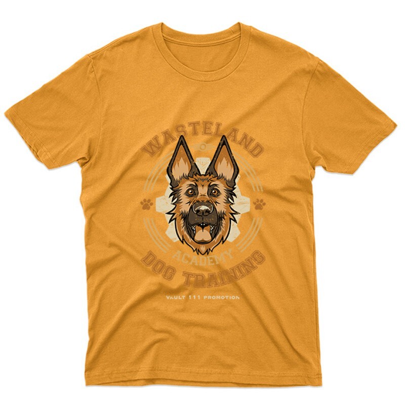 Fallout- Dog training (kopott) Unisex Póló