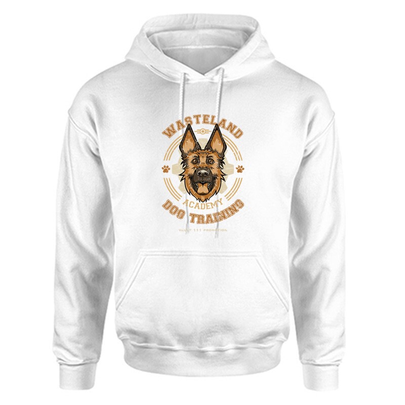 Fallout- Dog training (kopott) Unisex Kapucnis Pulcsi
