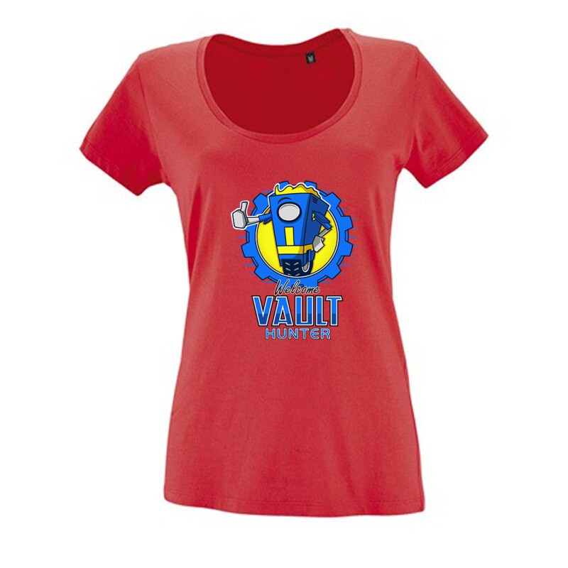 Fallout- Vault Hunter Női O Nyakú Póló