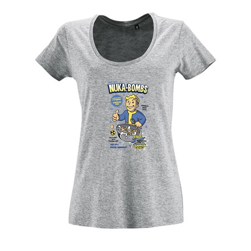 Fallout - Nuka Bombs Női O Nyakú Póló