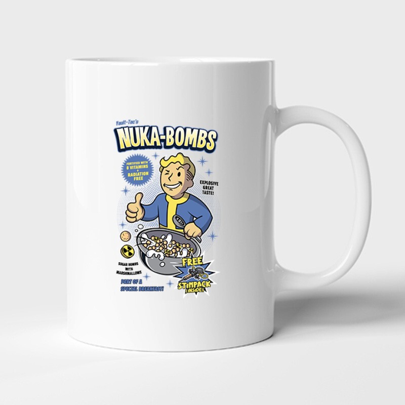 Fallout - Nuka Bombs Bögre