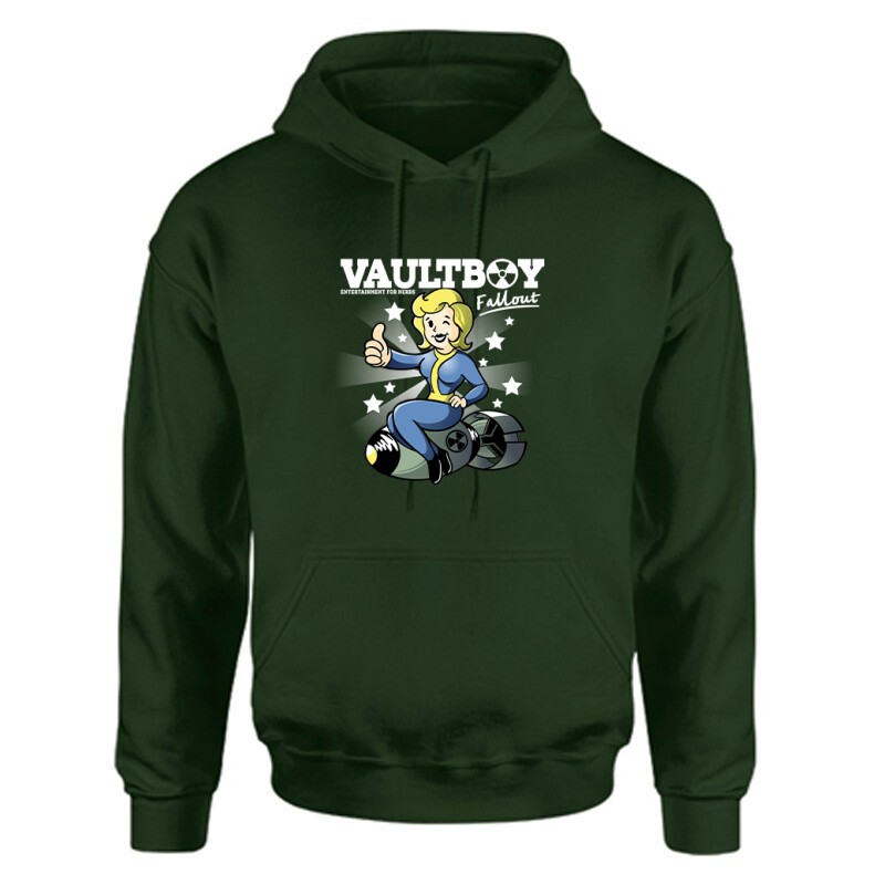 Fallout - Vaultboy Unisex Kapucnis Pulcsi