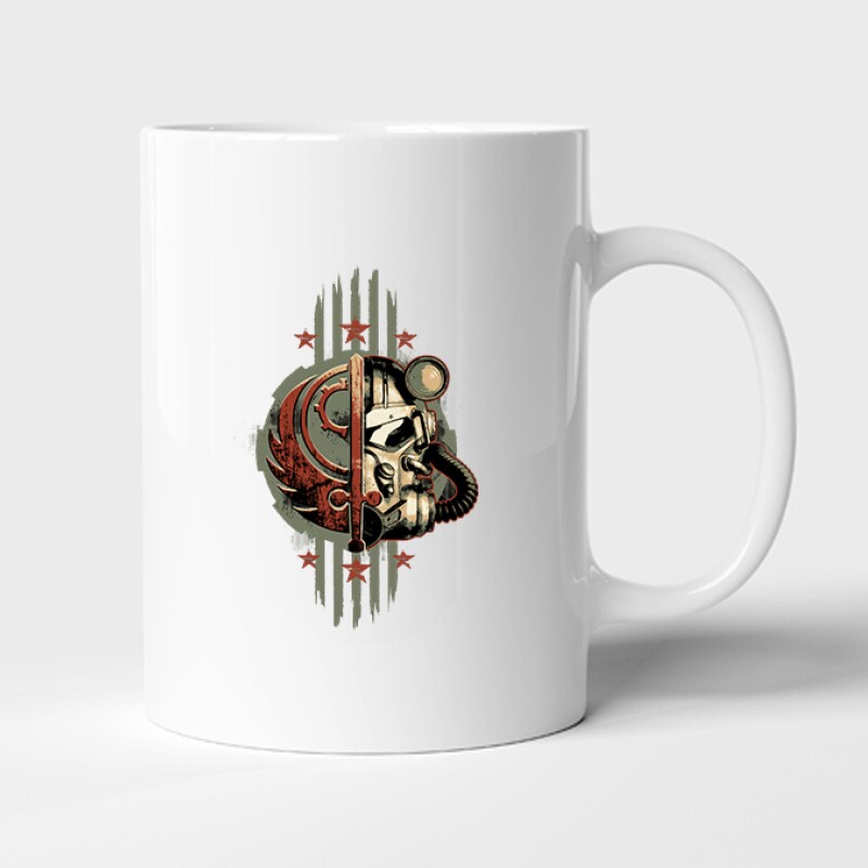 Fallout - Helmet Bögre