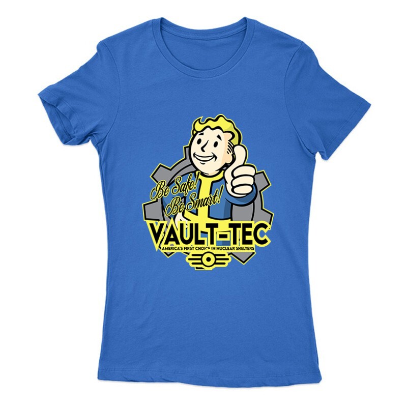 Fallout - Be safe Be Smart Női Póló
