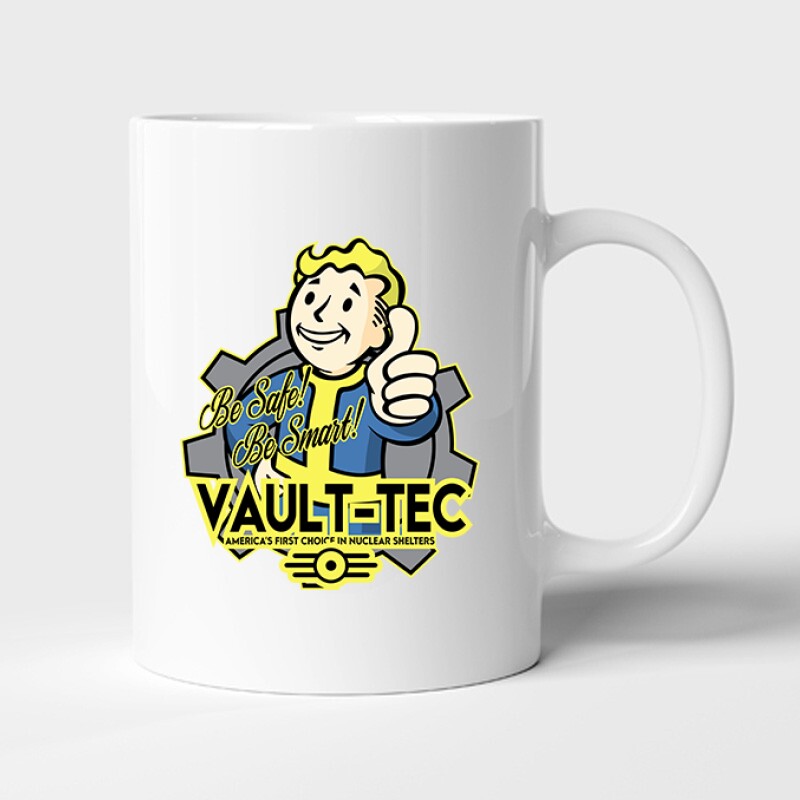 Fallout - Be safe Be Smart Bögre