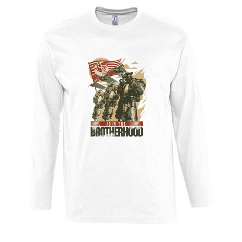 Fallout - Join the brotherhood Hosszú Ujjú Póló
