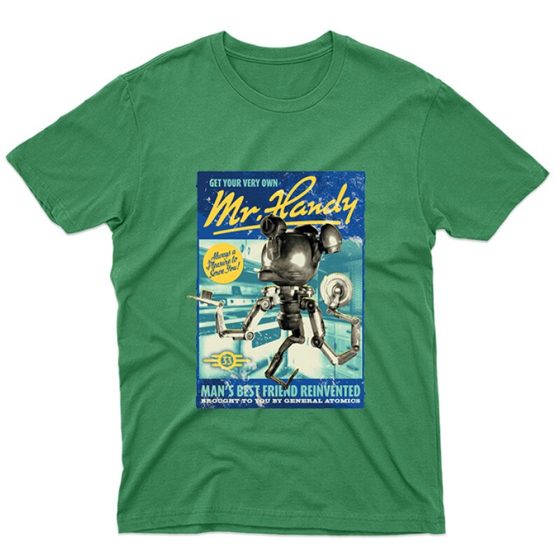 Fallout - Mr Handy Unisex Póló