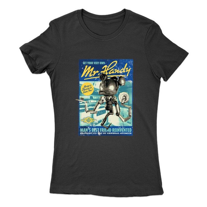 Fallout - Mr Handy Női Póló