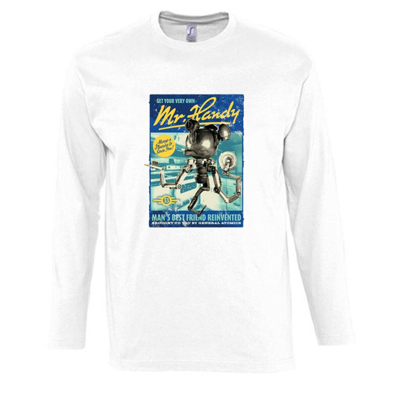 Fallout - Mr Handy Hosszú Ujjú Póló