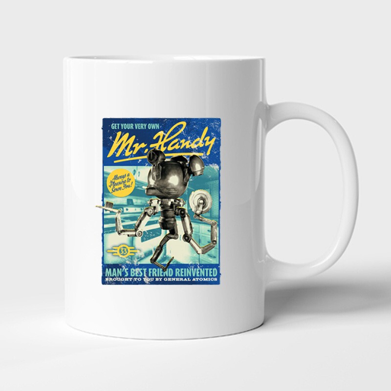 Fallout - Mr Handy Bögre