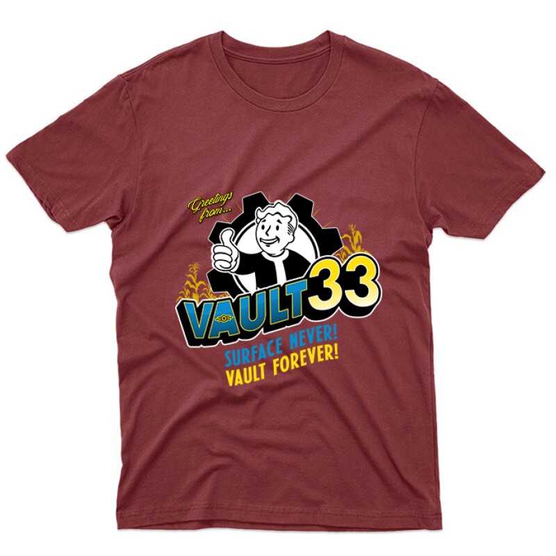 Fallout - Vault 33 Unisex Póló