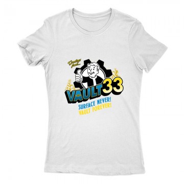 Fallout - Vault 33 Női Póló