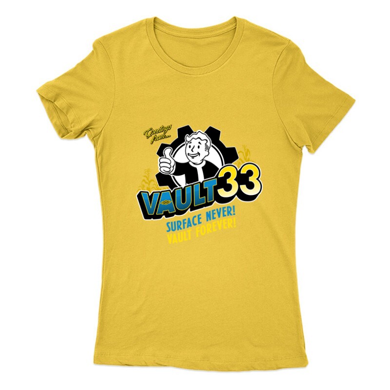 Fallout - Vault 33 Női Póló