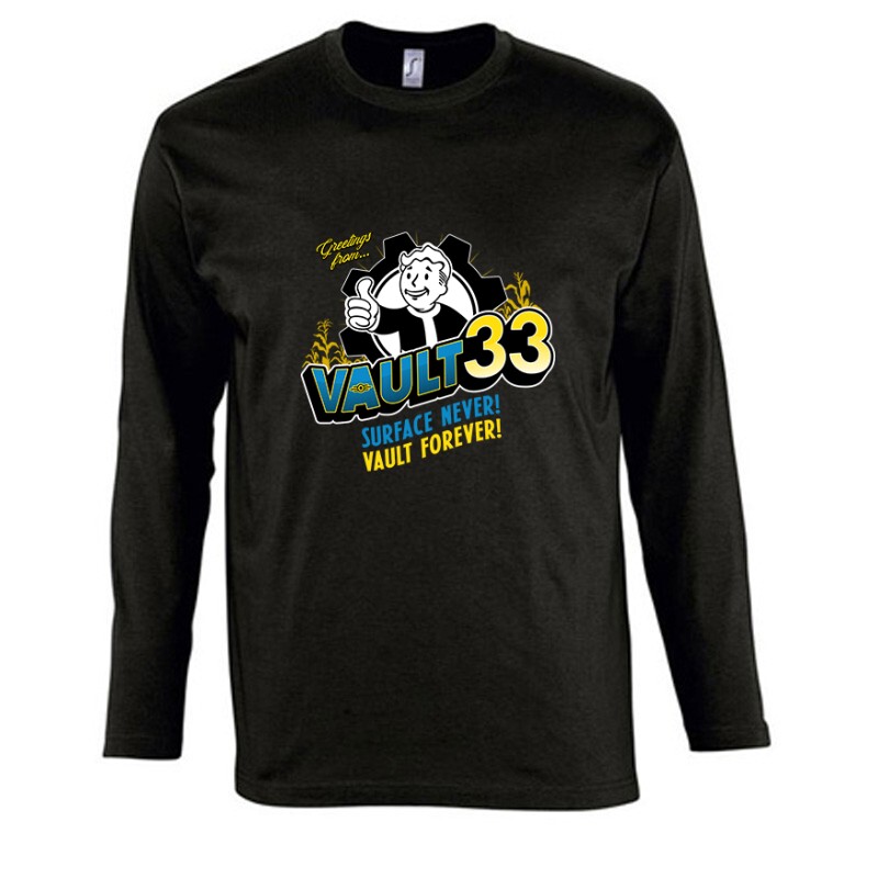 Fallout - Vault 33 Hosszú Ujjú Póló